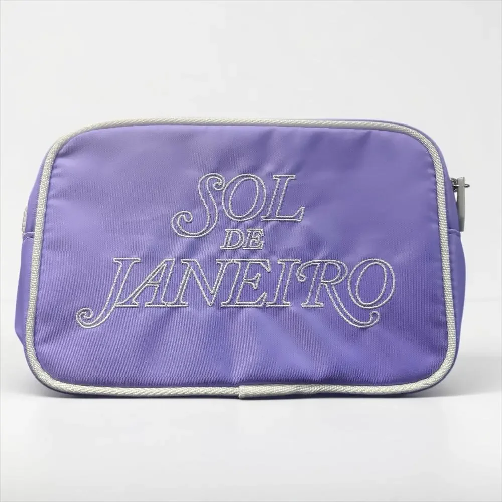 Sol de Janeiro Cheirosa 59 Purple Cosmetic Travel Bag Limited Edition